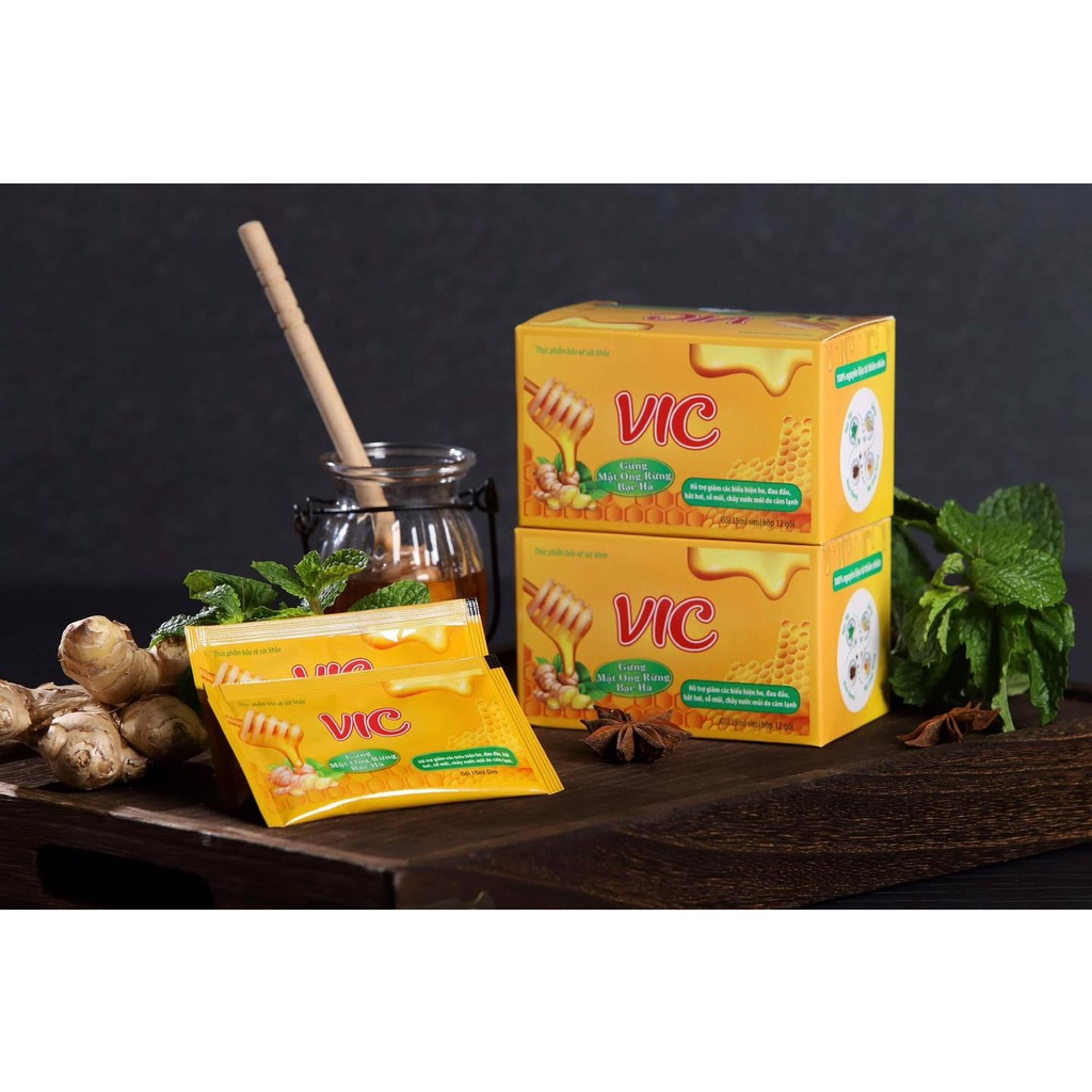 SIRO HO VIC  Giúp Hỗ Trợ Giảm Ho, Đau Đầu, Hắt Hơi, Sổ Mũi, Cảm Lạnh