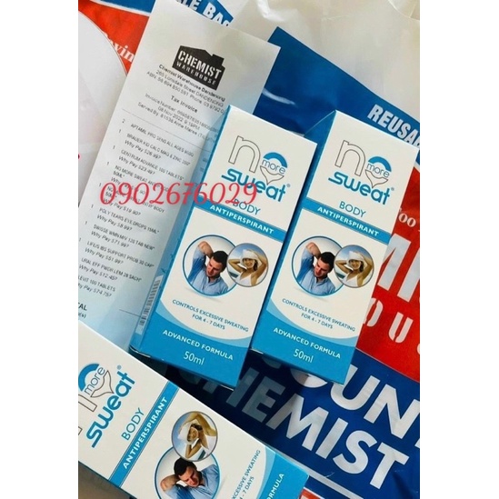Giảm mồ hôi  body No more sweat