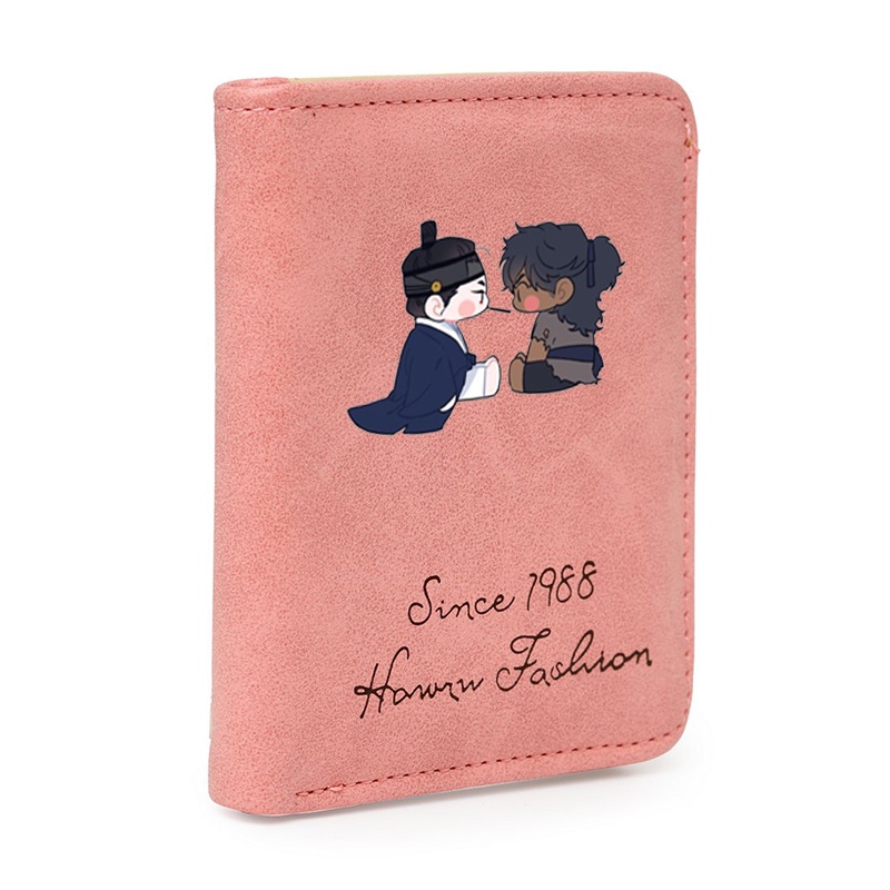 Ví da cầm tay nam nữ in hình MẮT PHỦ TOÀN SƯƠNG manhua BL xinh xắn tiện lợi anime chibi