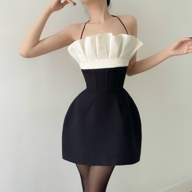 Đầm Cúp Ngực Nhúng Bèo Siêu Hot CC0040