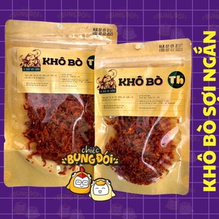 Khô bò xé sợi thơm ngon 100G ăn vặt Chiếc Bụng Đói