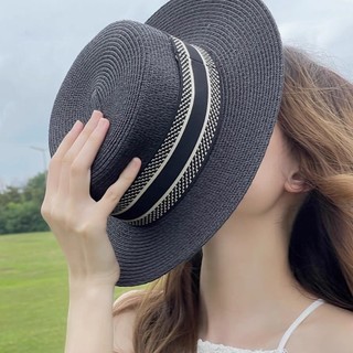 Mũ Cói Đai Chữ DR Thời Trang
