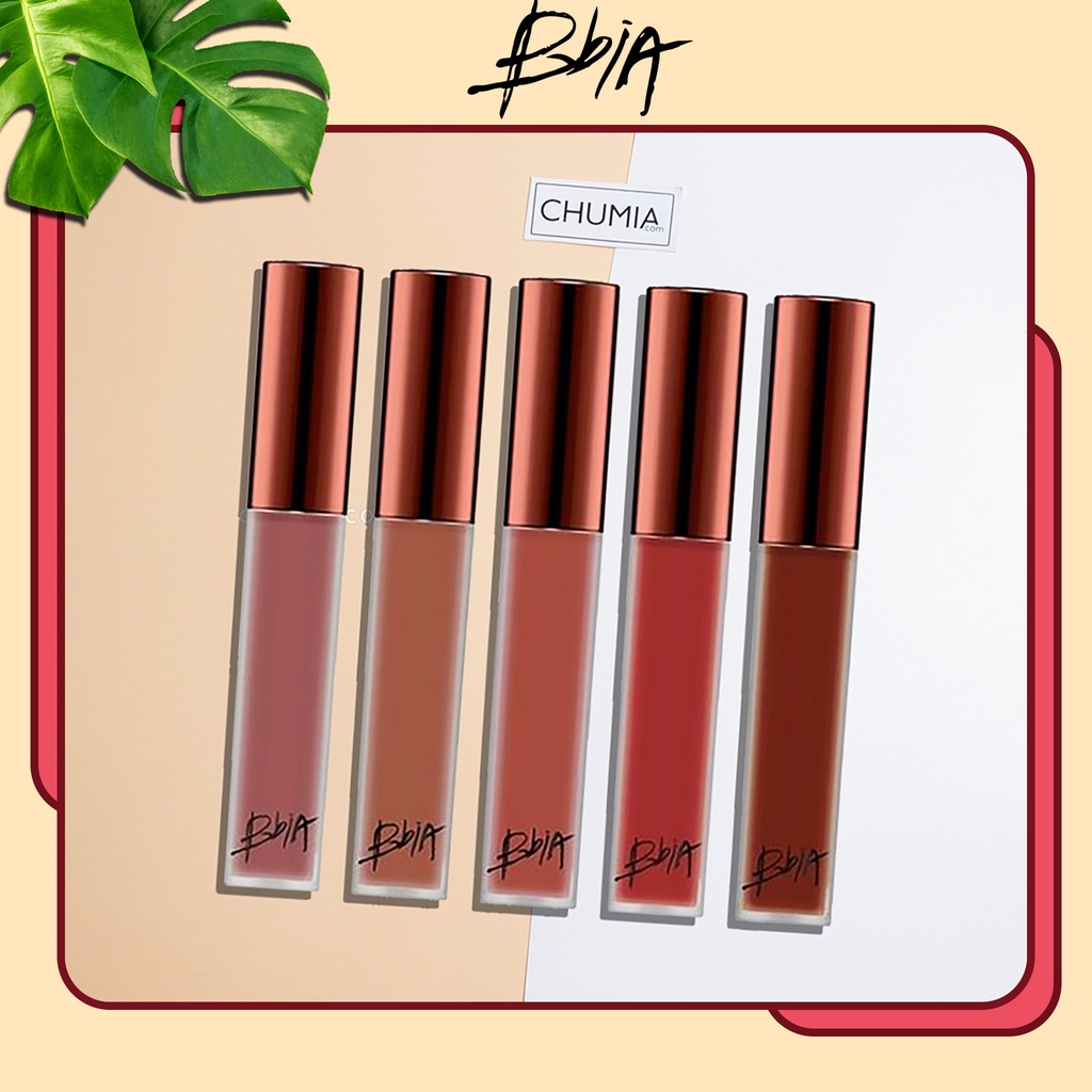 Son kem lì BBIA Velvet môi lâu trôi không trôi giá rẻ học sinh bộ trang điểm chính hãng - chumia shop