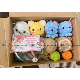 [ Handmade ] Móc khoá len con rùa