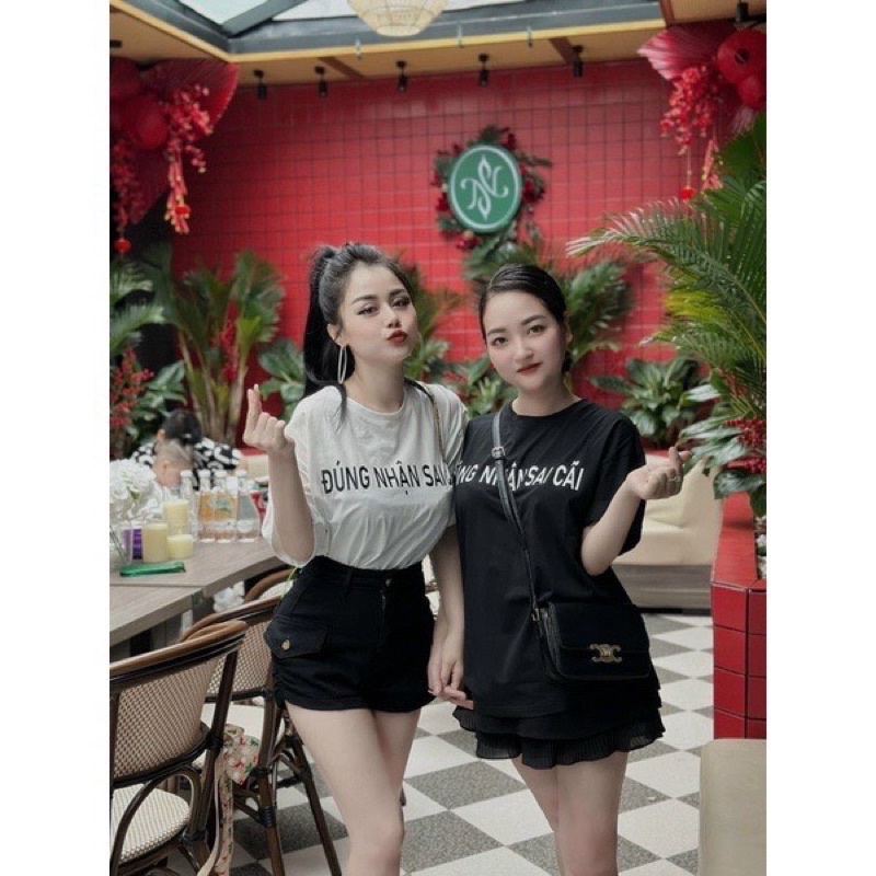 🔥🔥FRRSHIP🔥ÁO PHÔNG ĐÚNG NHẬN SAI CÃI .HÀNG ĐANG HOTT TREND NHÉ CÁC CHỊ EM
