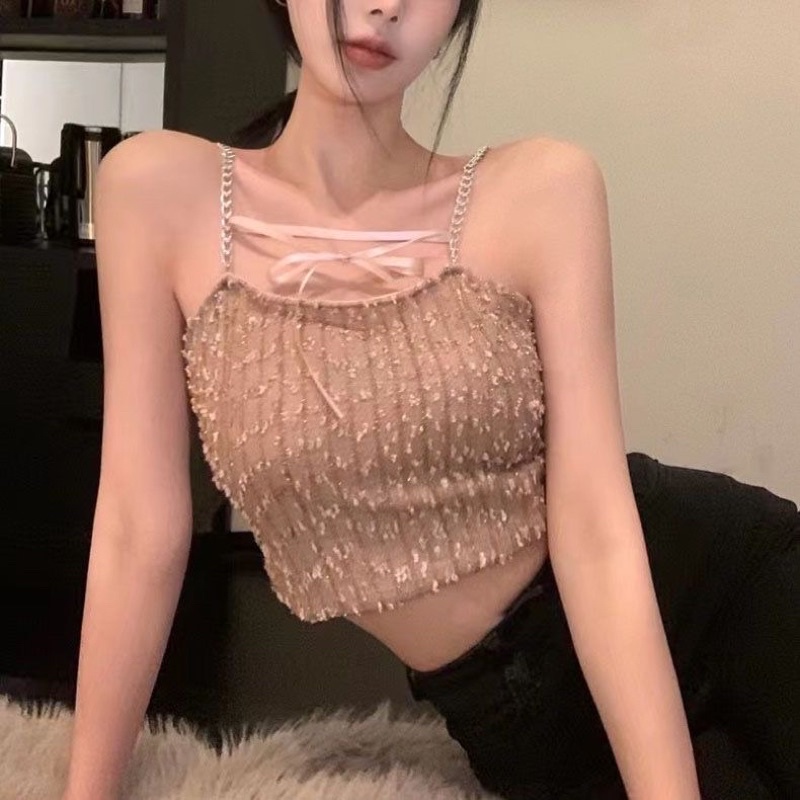 Áo Hai Dây Kim Sa Quai Xích