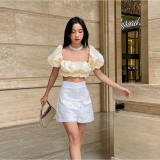 SAP-Quần short cạp cao Luv