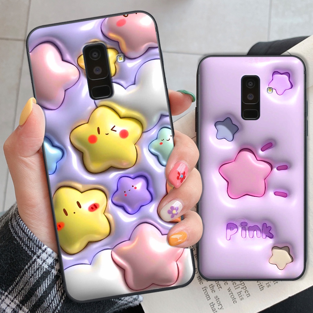 Ốp Samsung J8 in phẳng hiệu ứng 3D giả nổi siêu thật, cực xinh, cá tính