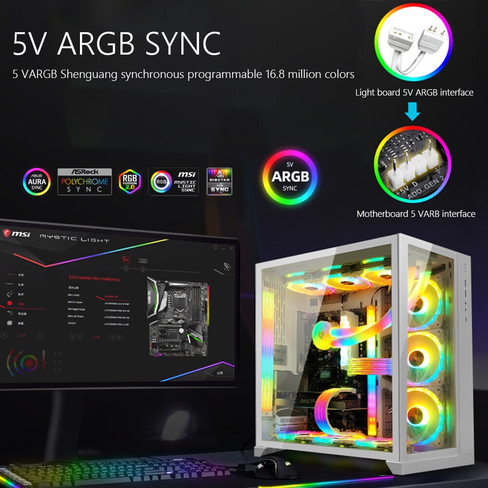 Dây Cable Nguồn COOLMOON AOSOR AL200