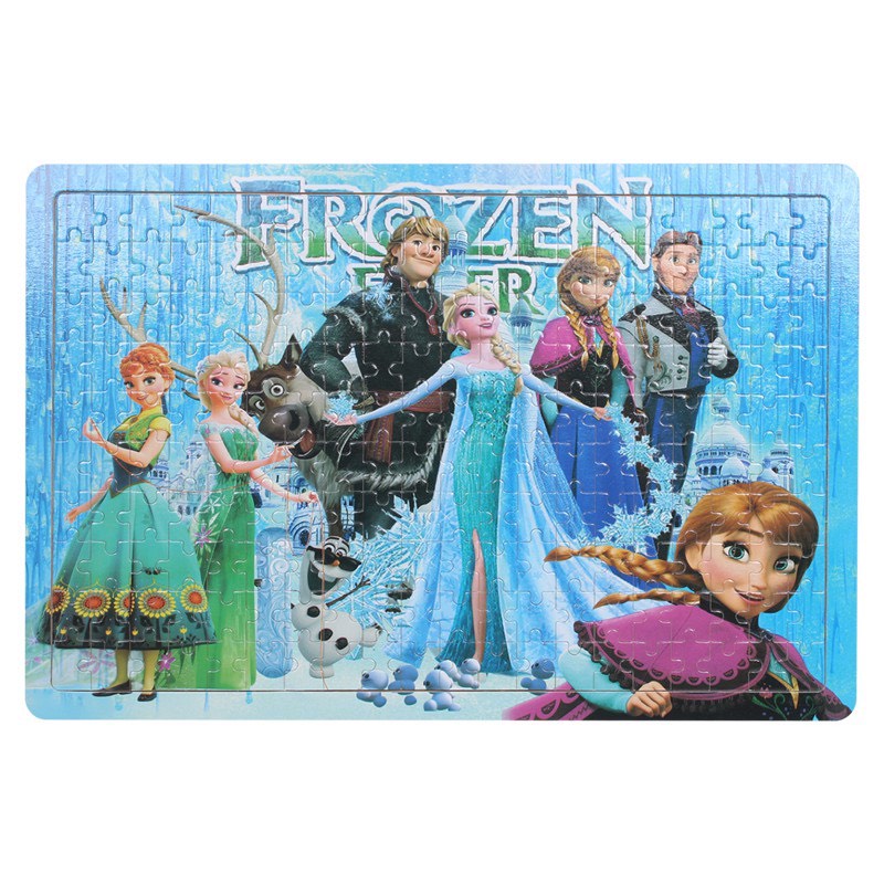 Đồ chơi bộ tranh xếp hình, ghép hình lắp ráp gỗ 200 mảnh - Đồ thông minh phát triển trí tuệ cho bé D