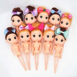 Búp bê chibi trang trí bánh sinh nhật, búp bê trang trí bánh kem