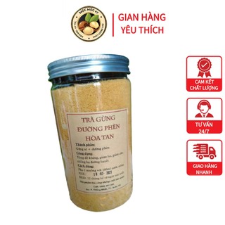 Trà gừng hòa tan tự nhiên không sử dụng chất bảo quản