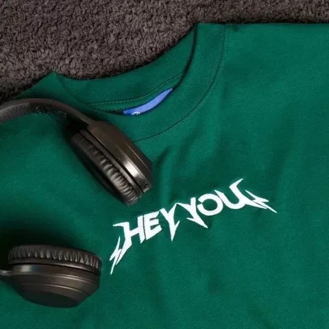 Áo thun tay lỡ unisex HEYYOU, Áo phông nam nữ form rộng ulzzang
