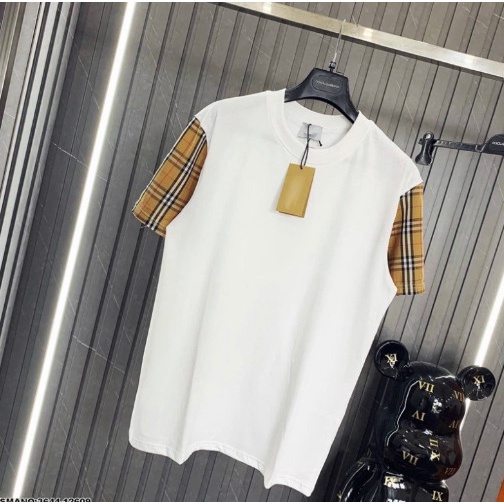 Áo Phông Tay Kẻ Vàng BBR cho Nam Nữ Unisex - Áo Phông Nam BBR Siêu Hot