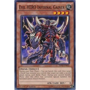 Evil hero infernal gainer-bp03-en032 common 1st edition
