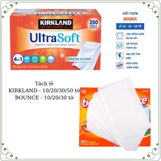 Giấy thơm Bounce, Kirkland - chính hãng xuất xứ Mỹ