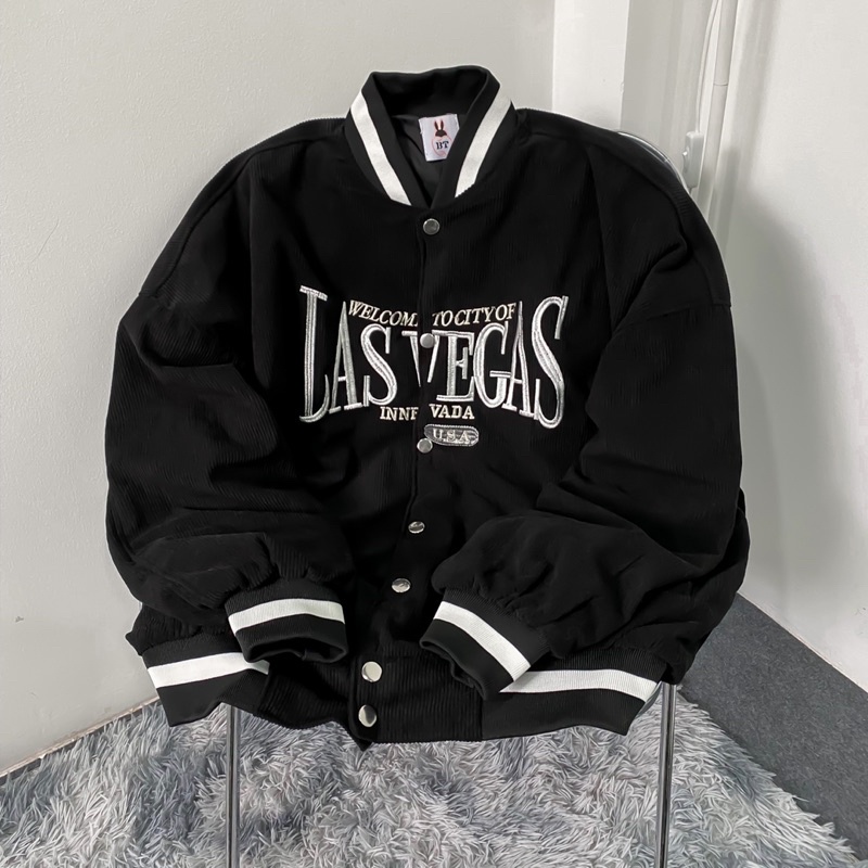 Áo khoác Bomber bóng chày Lasvegas
