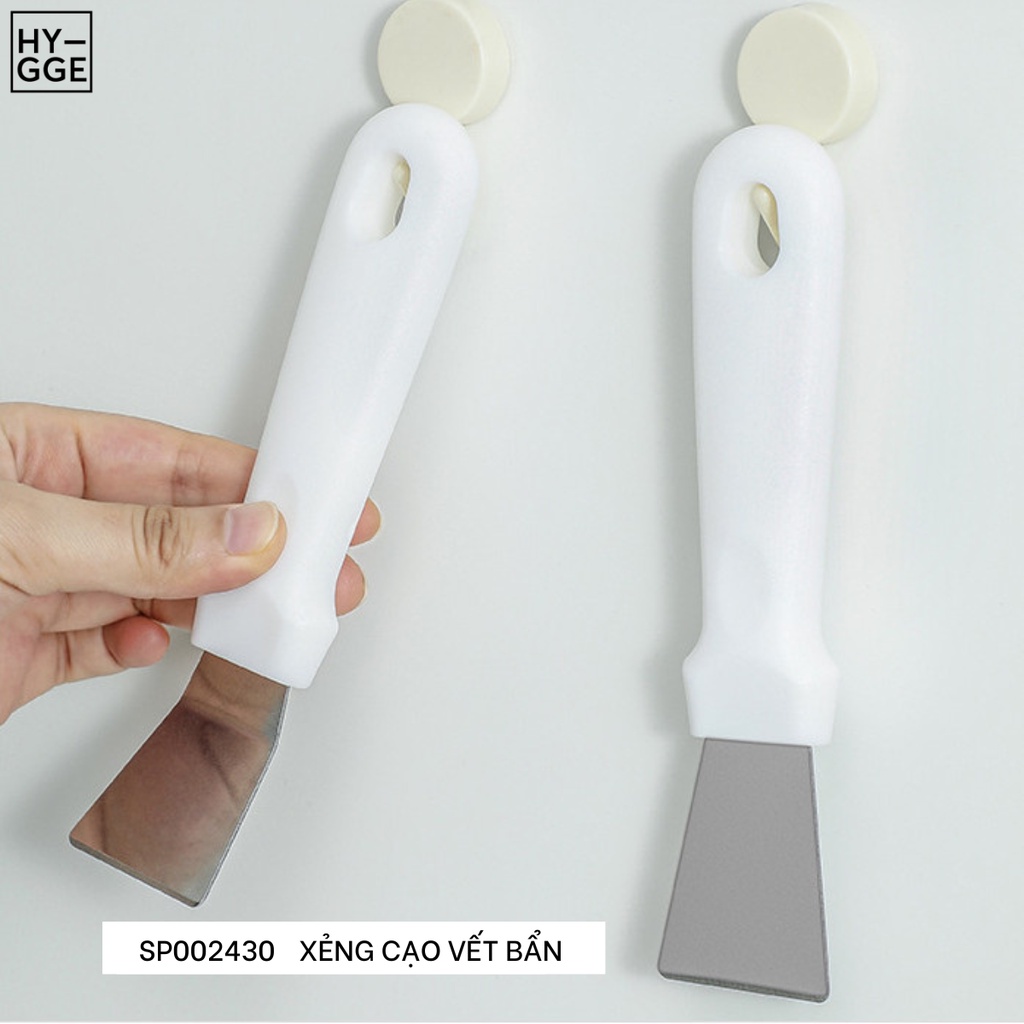 Xẻng cạo vết bẩn, đáy xoong nồi ,tủ lạnh đa năng chất liệu thép không gỉ