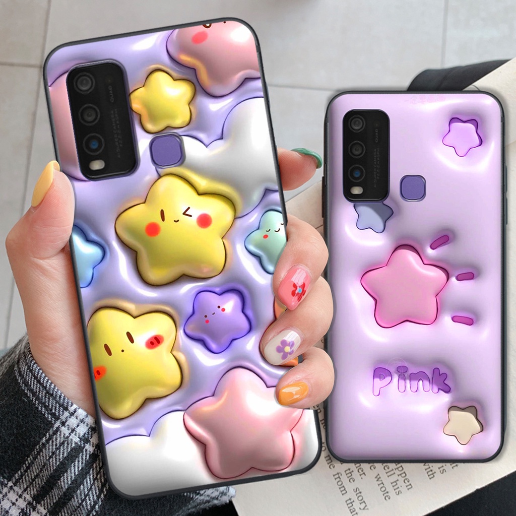 Ốp Vivo Y30 / Y50 in phẳng hiệu ứng 3D giả nổi siêu thật, cực xinh, cá tính