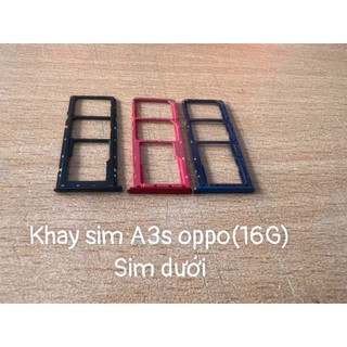 Khay sim a3s sim dưới - oppo