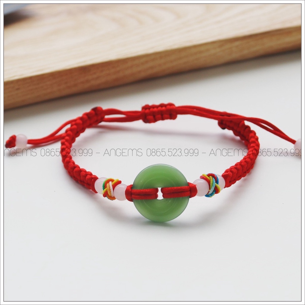 Vòng Tay Chỉ Đỏ Đồng Điếu May Mắn  - Vòng Phong Thủy Tình Duyên Tài Lộc