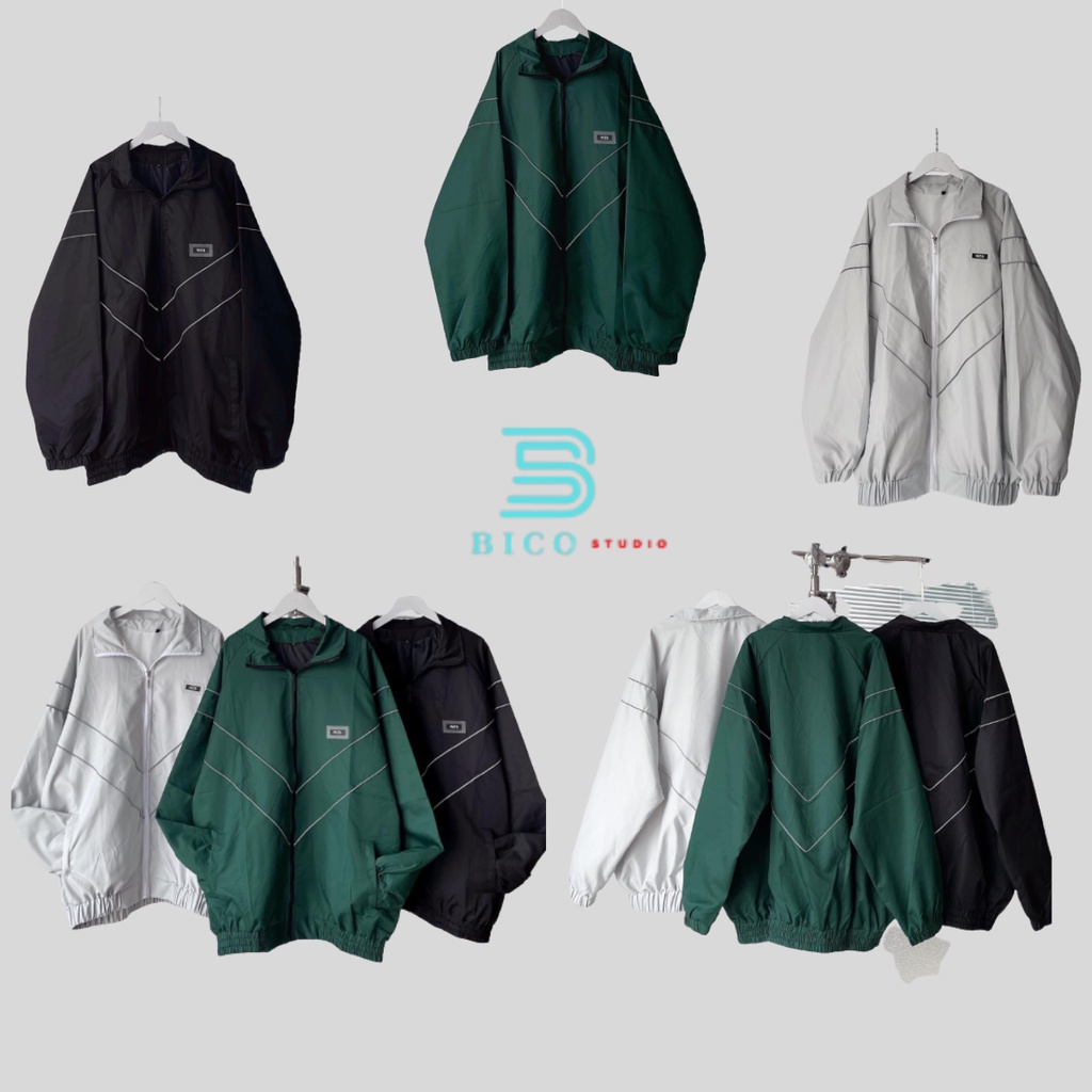 Áo khoác gió cao cấp, dày dặn , chuẩn hàng 2 lớp tag mác đầy đủ, i hình bên shop Bico studio 613