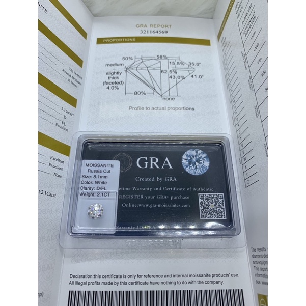 Đá MOISSANITE 2.5mm - 4.mm sáng đẹp