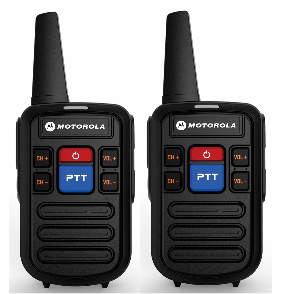 Bộ đàm Mini Motorola GP800 (chất lượng khủng, phím bấm PTT tiện dụng, Sạc Type C)