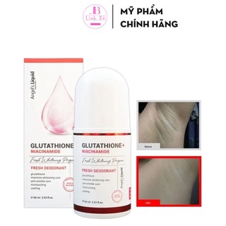 Lăn khử mùi Glutathione mờ thâm dưỡng trắng 60ml