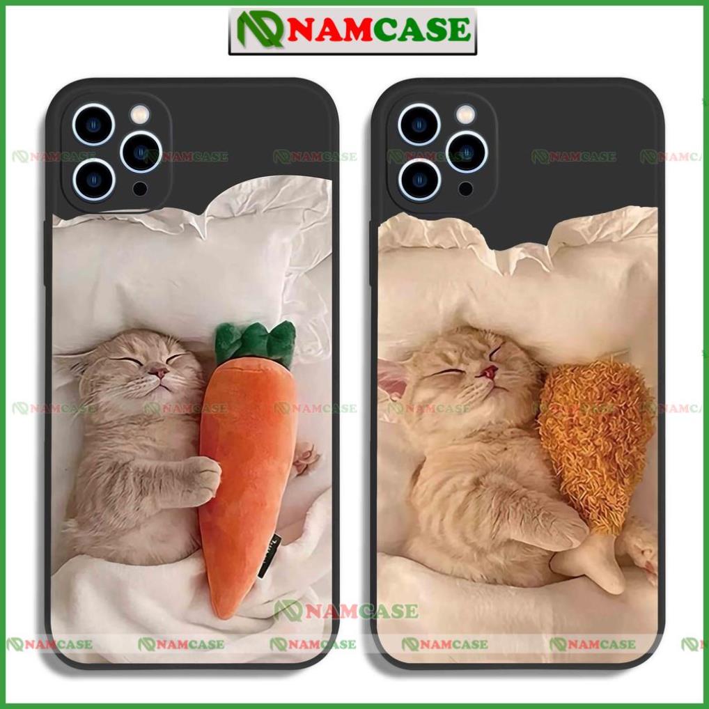 Ốp lưng iphone cặp đôi hoạt hình độc lạ chó mèo ngộ nghĩnh dễ thương đẹp cho ip 6/6s/7/8/X/XS/11/12/13/14 Pro Plus Max