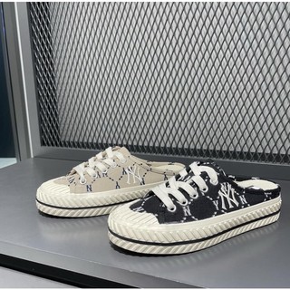 Giày sục mule mlb dia monogram có sẵn