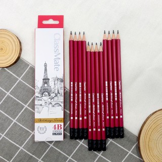 Bút chì gỗ 2B/4B/6B-  CL-PC412 /PC414/ PC416