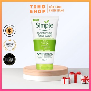 Sữa Rửa Mặt Simple Kind To Skin Moisturising Facial Wash 150ml
