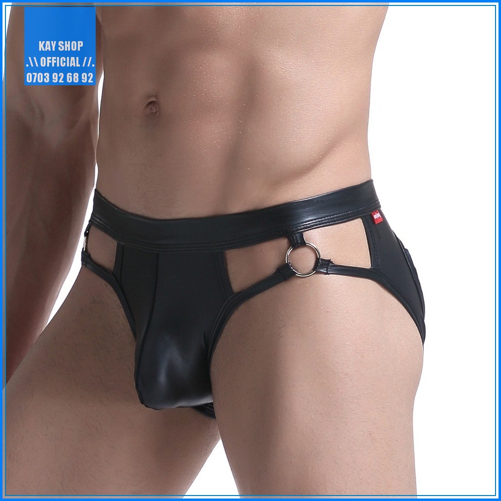 Set đai ngực sexy và quần lót nam thun lạnh mỏng mịn - Combo độc đáo phá cách tặng kèm 1 dây đeo tay hot