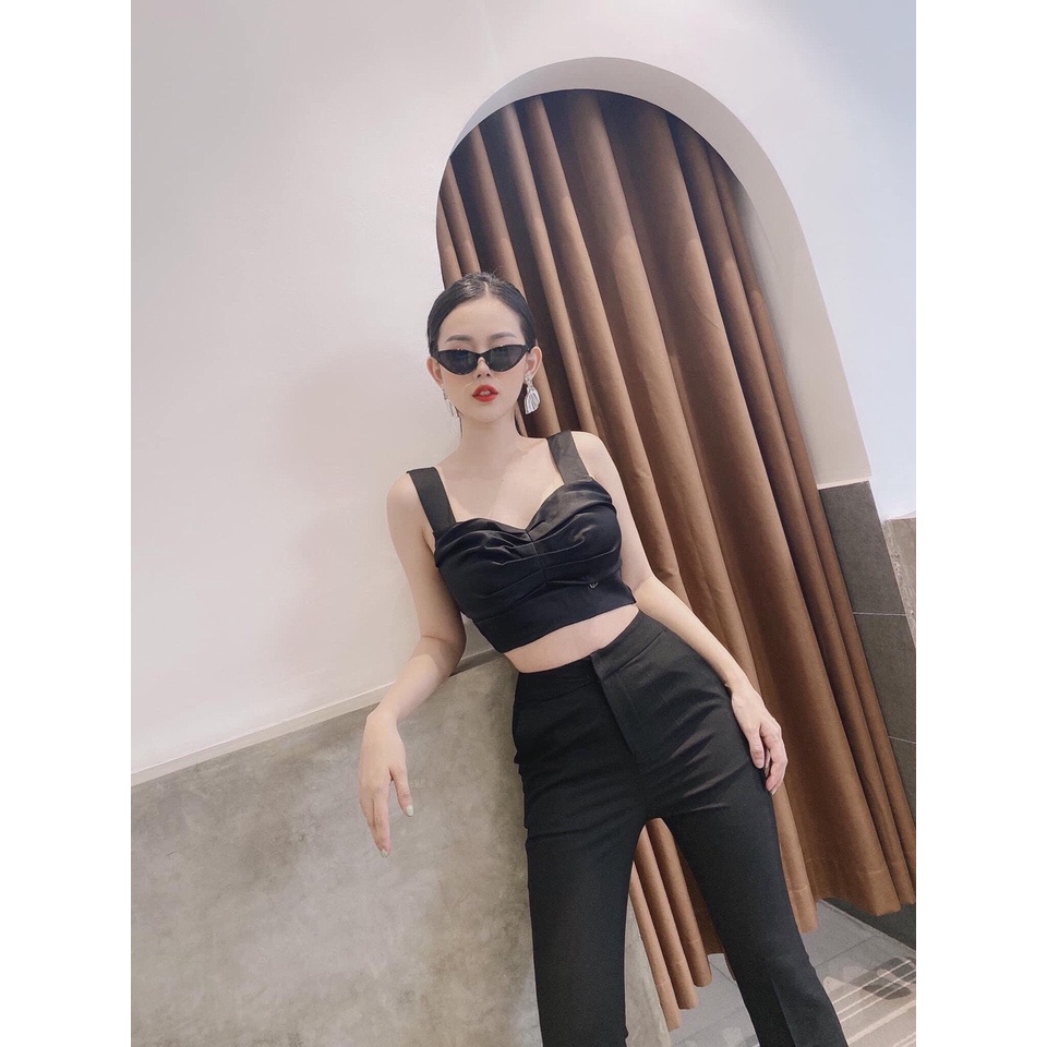 14 Quần Suông Bổ 2 túi Cơi Trước Thời Trang Công Sở By LEMIA Design 14