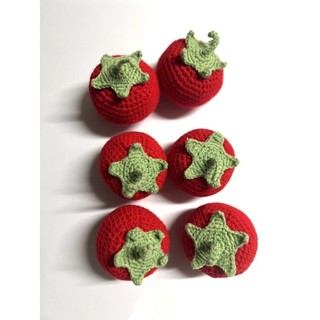 Quả cà chua đan len - Cà chua handmade (1 quả)