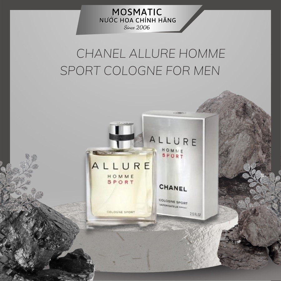 2ml 10ml 20ml Nước Hoa Chanel Allure Homme Sport Cologne For Men | Nước hoa nam chính hãng | Mosmaticperfume