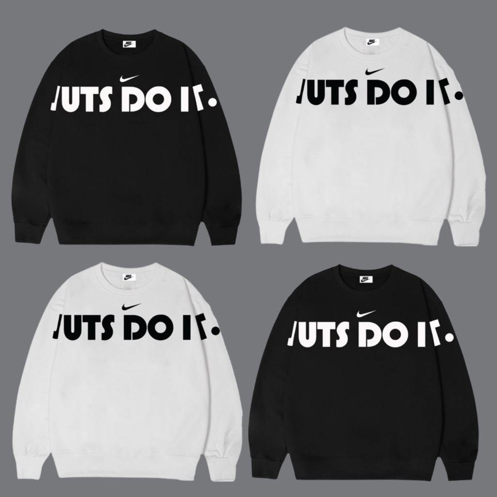 Áo sweater nike chính hãng unisex, Áo swt nike nam nữ form rộng sang xin chuẩn JERRYshop_STORE N21