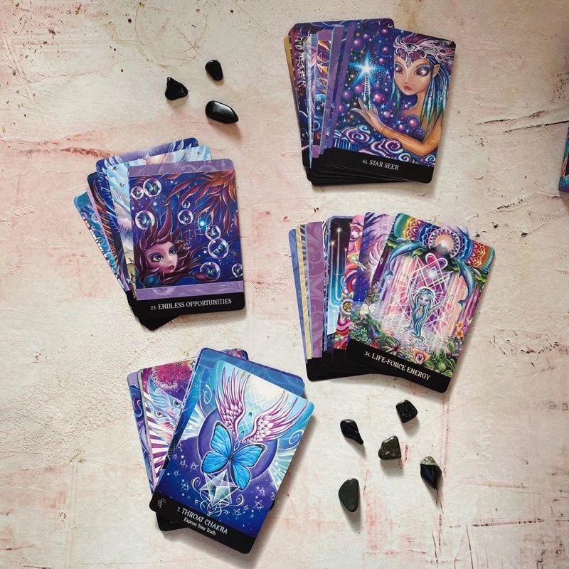 Bộ bài Beyond Lemuria Oracle Cards by Izzy Ivy  @gocdoquyen