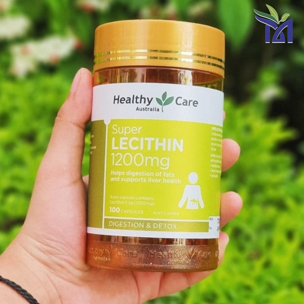 Viên Uống Mầm Đậu Nành Healthy Care Super Lecithin 100 viên Cân Bằng Nội Tiết Tố Nữ, Đẹp Da, Giảm Lão Hóa