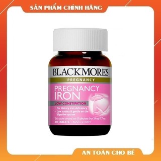 Viên uống bổ sung Sắt cho bà bầu Blackmores 30 viên
