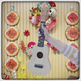 ĐÀN UKULELE GỖ MỘC GIÁ RẺ