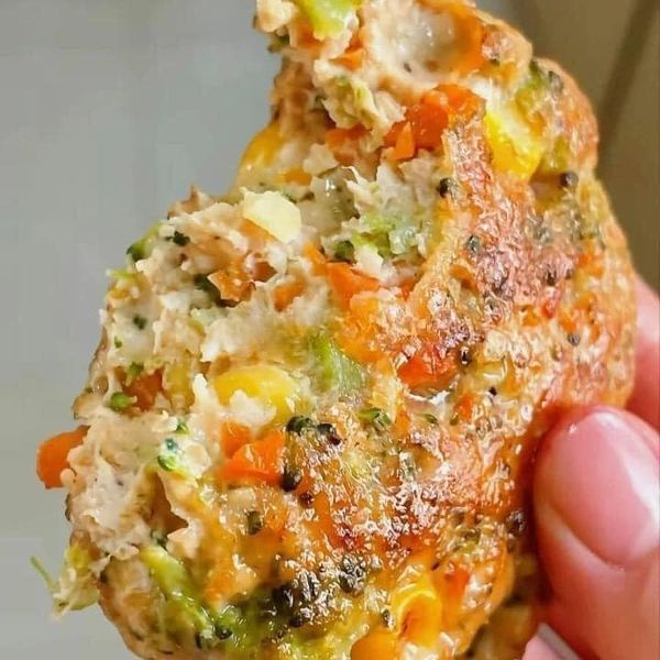 chả ức gà rau củ 500gr
