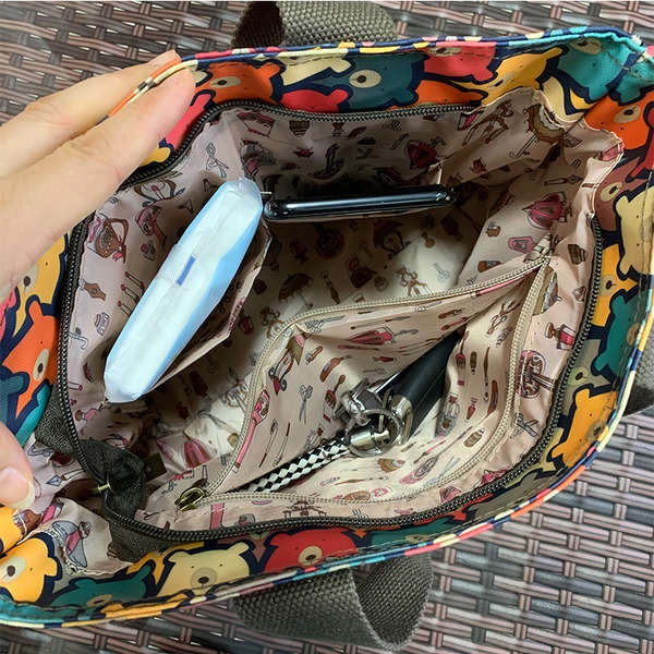 Túi Xách Canvas Chống Thấm Nước Phong Cách Mới Cho Nữ