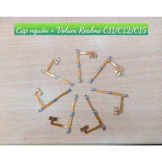 Cáp nguồn + volum realme c11/c12/c15