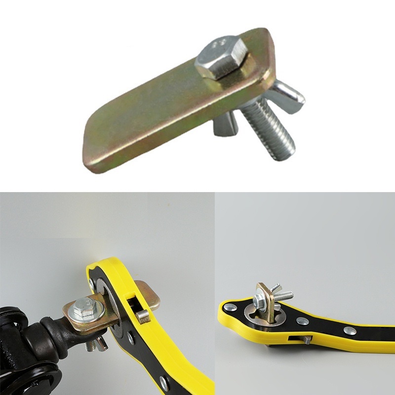 Cờ lê chữ thập xoay 360 độ sửa chữa tháo lốp xe hơi , dụng cụ hỗ trợ nâng gầm tháo bánh ô tô (1 cái)