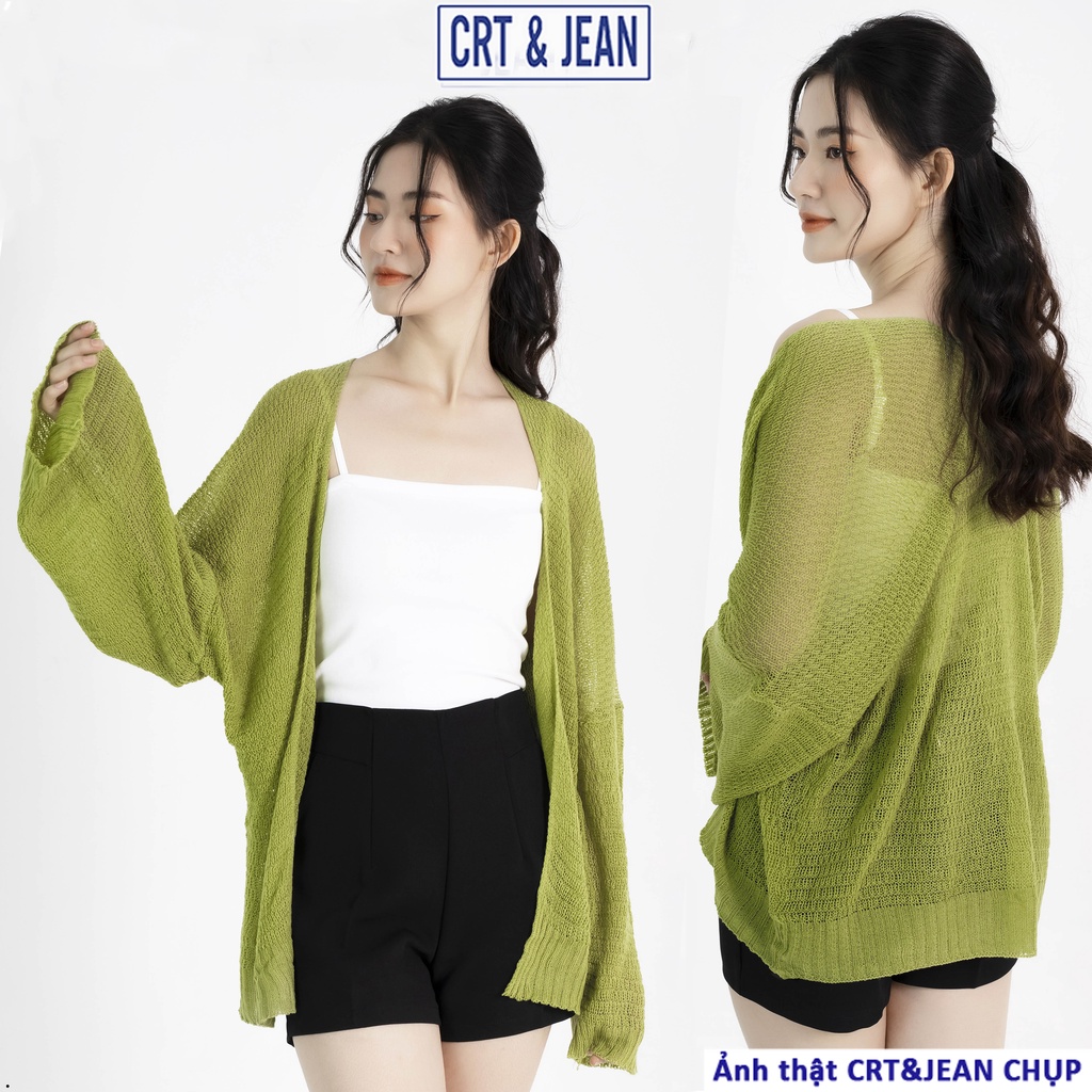 Áo Khoác Cardigan Len Mỏng Cho Nữ Phong Cách Ulzzang Phù Hợp Đi Đà Lạt, Dạo Biển (Có Bigsize) CRT&JEAN