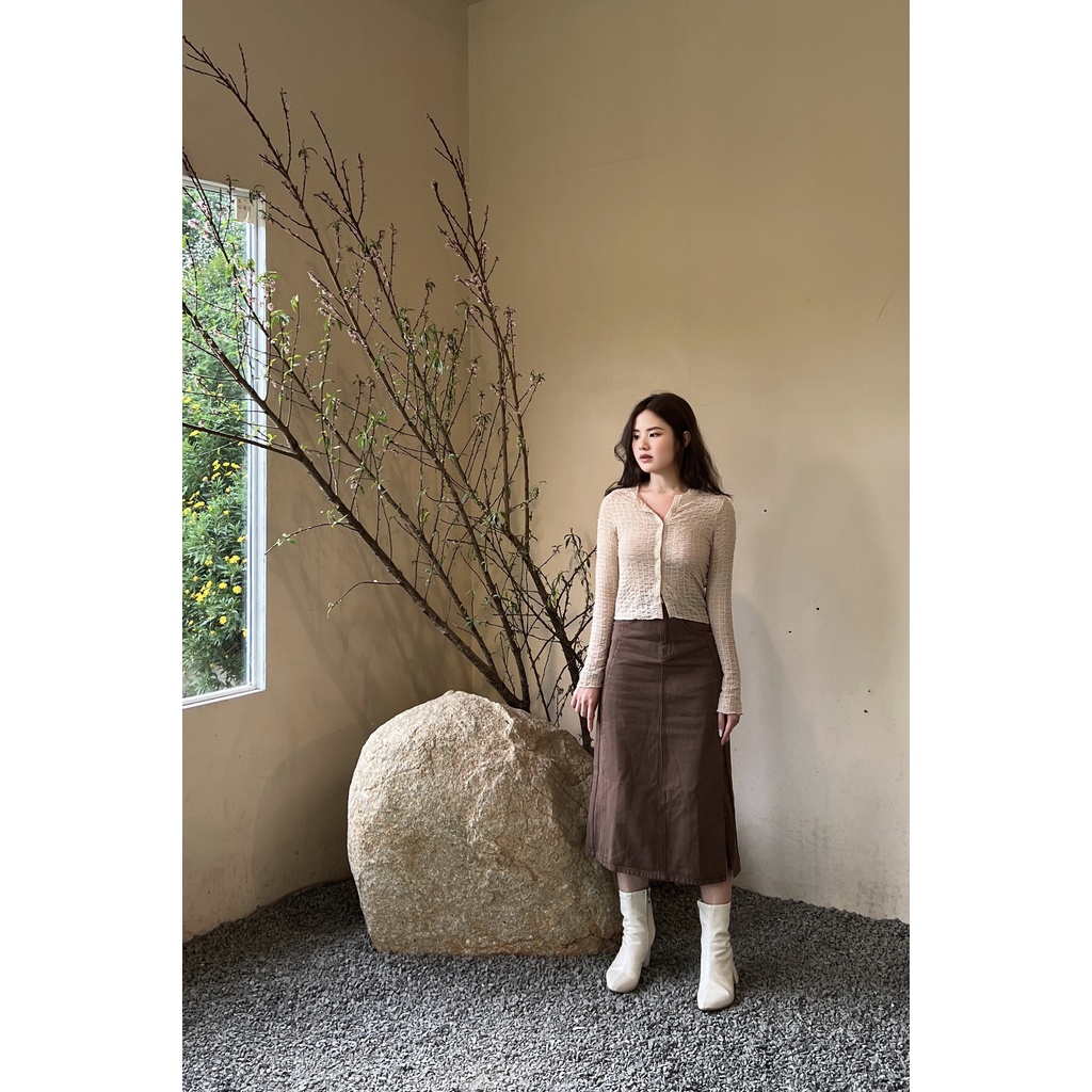 OLV - Áo Lorie Top In Beige