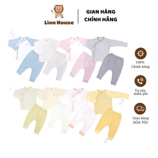 Bộ cài lệch newborn nous sơ sinh cho bé - Suzy Baby