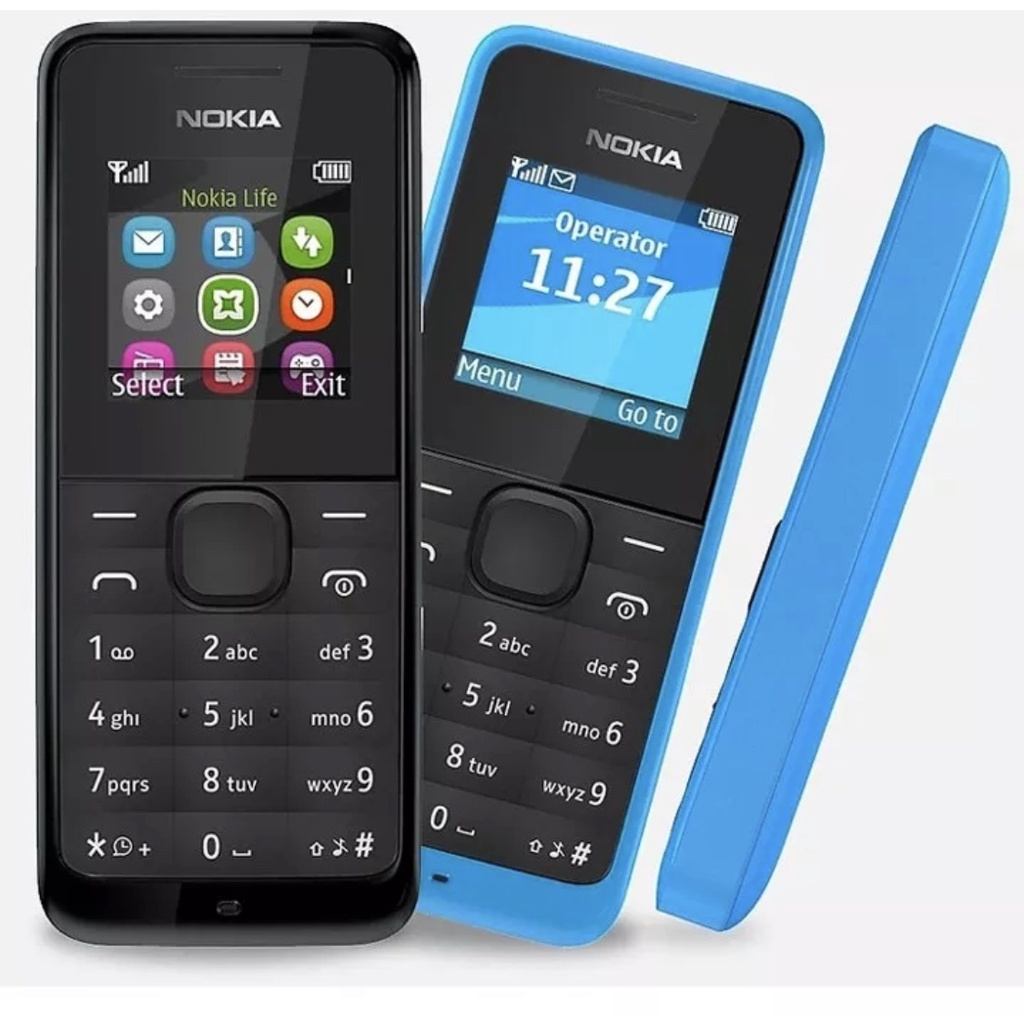 Điện Thoại Nokia 105 Bản 2015 Zin Chính Hãng 1 Sim và 2 Sim- Được Chọn Phụ Kiện Khi Đặt Hàng